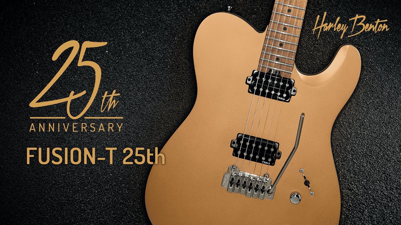 Harley Benton - Fusion-T 25th Anniversary - YouTube
