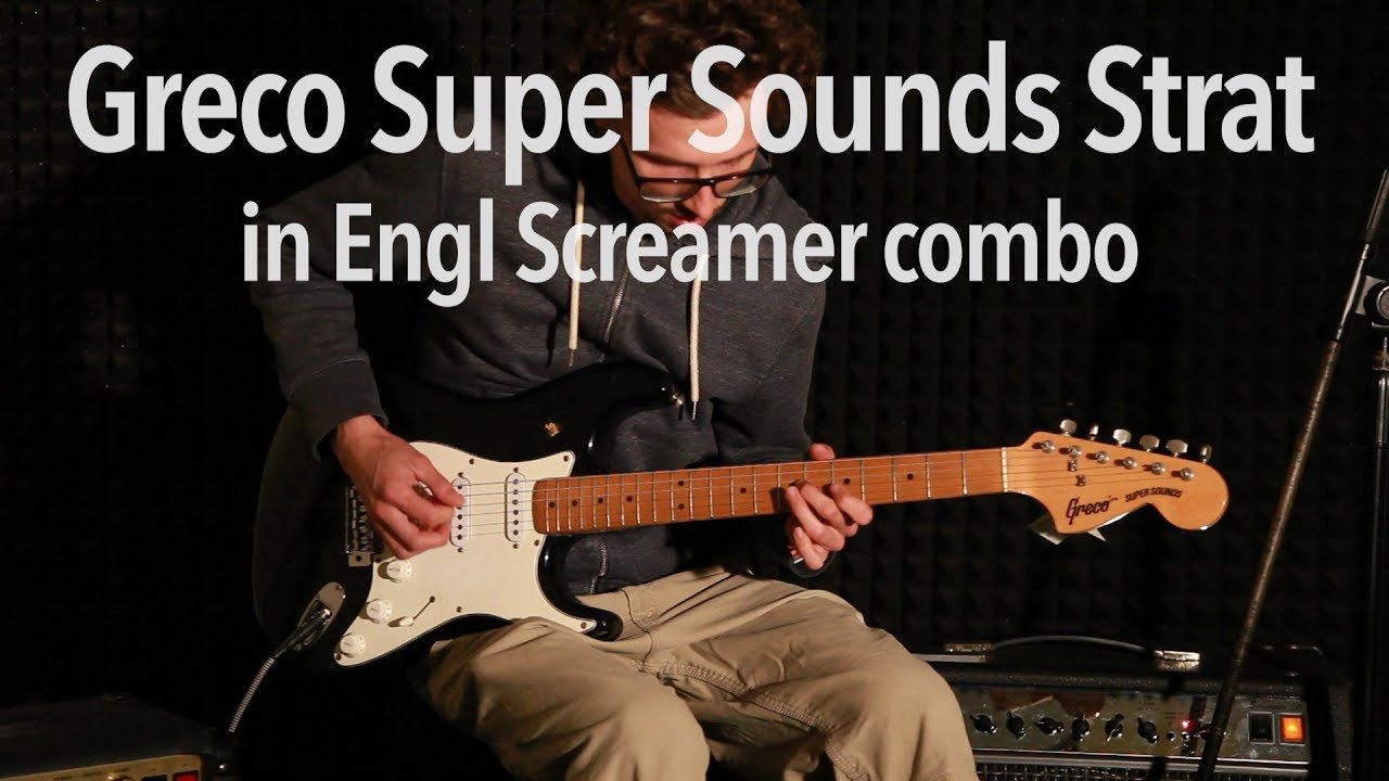 review - Greco Super Sounds Strat - YouTube