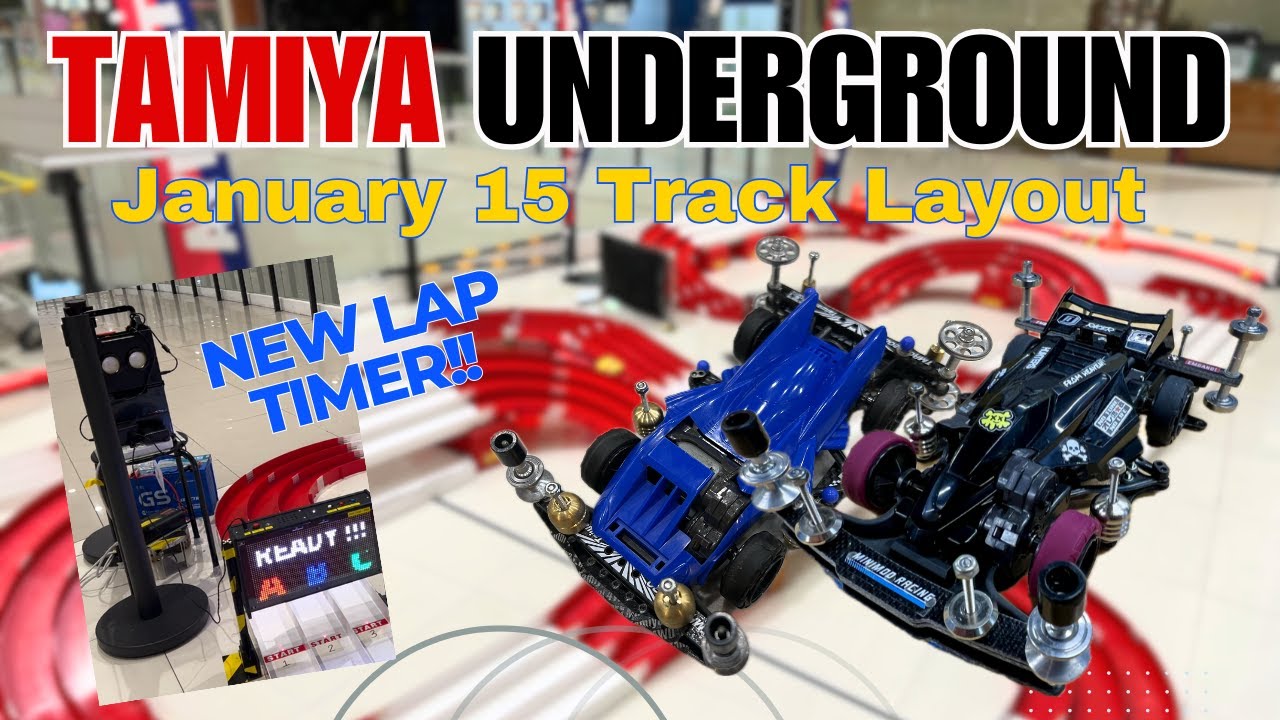 Tamiya Mini 4WD - New Lap Timer @ Tamiya Underground QC - YouTube