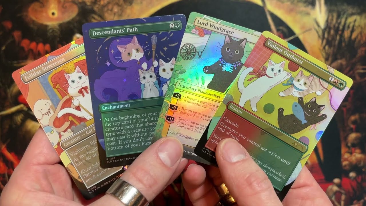 MTG Secret Lair Unboxing | LOOK AT THE KITTIES (MagicCon 2023