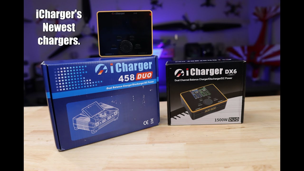 iCharger DX6 Dual Port 6S 1500 Watts Charger