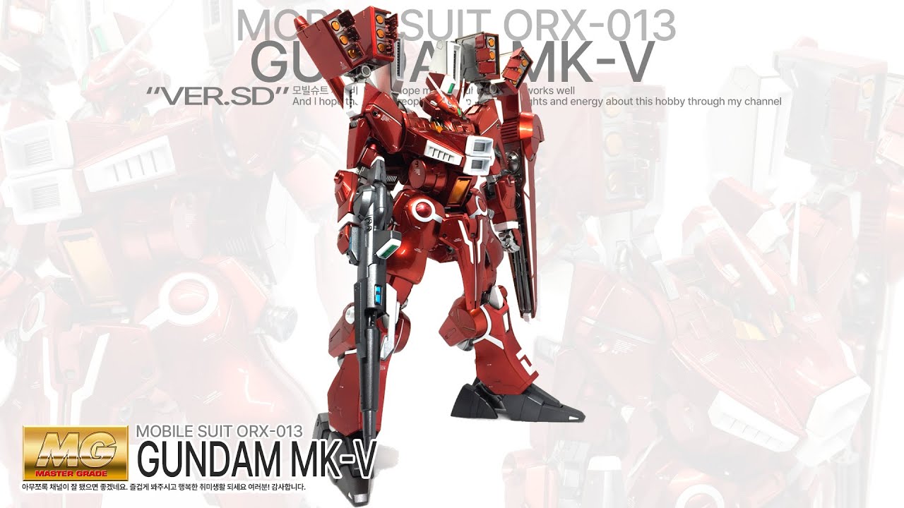 MG 1/100 Mk-V (ORX-013 GUNDAM MK-5) Custom BUILD | Gundam build