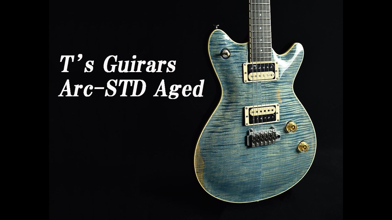 T's Guitars Arc-STD Aged - YouTube