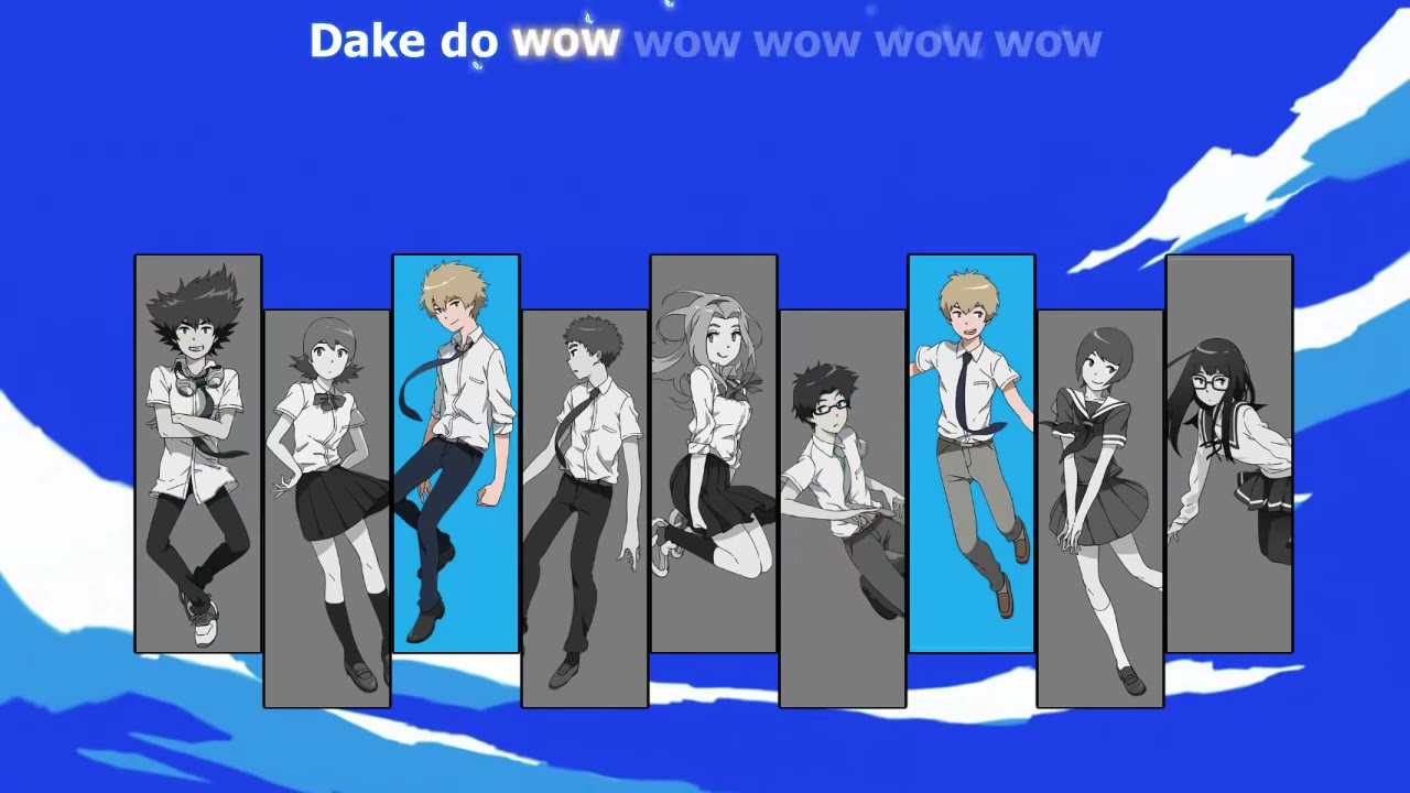 OPENING DIGIMON ALL CAST VERSION「Butterfly」Full - YouTube