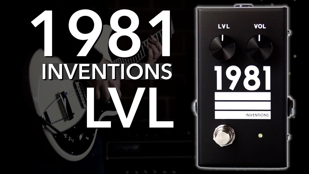 1981 Inventions LVL ローゲイン・ドライブ・ペダル イチキュー