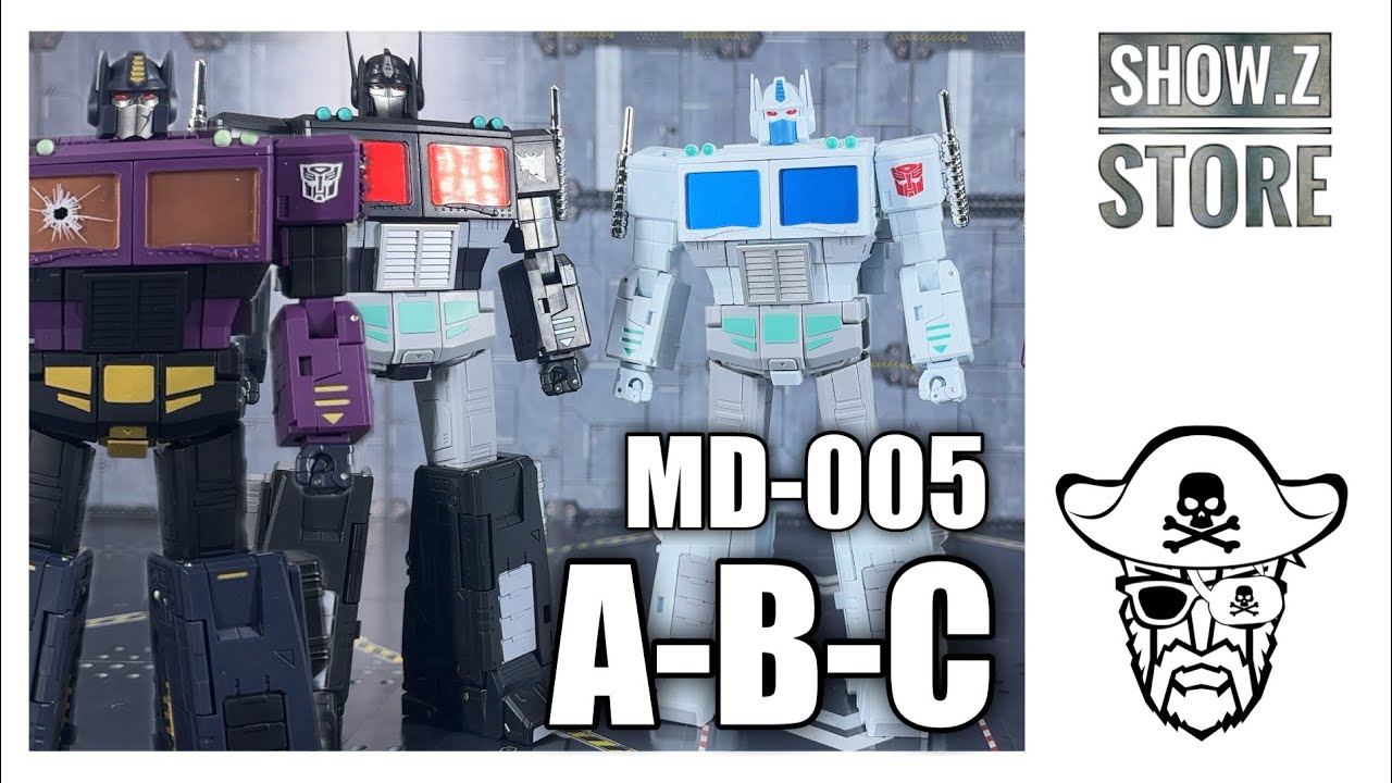 MD-005 A B and C KO Transformers Studio Series SS86 Optimus Prime