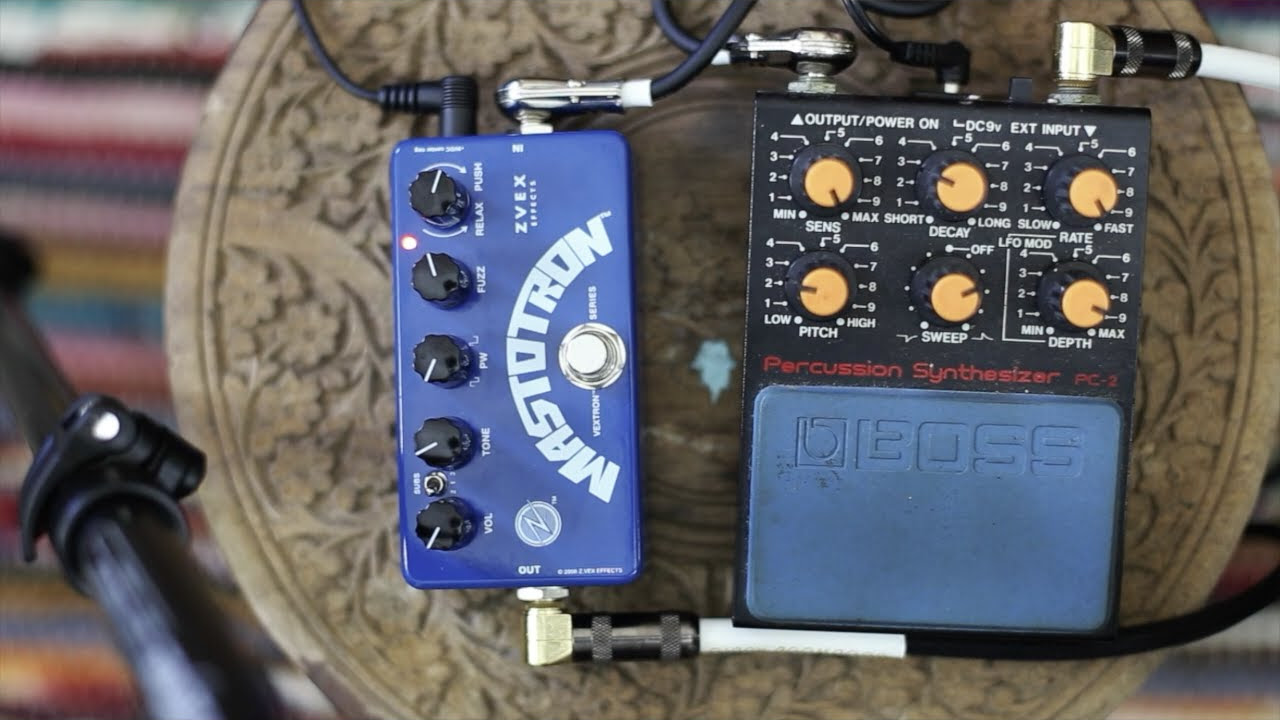 BOSS PC-2 Percussion Synthesizer - YouTube