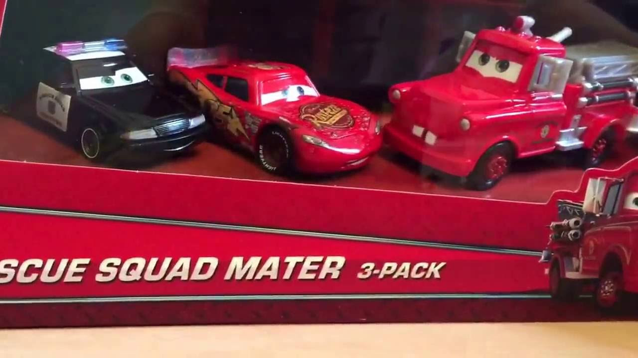 Rescue Squad Mater 3 Pack - YouTube