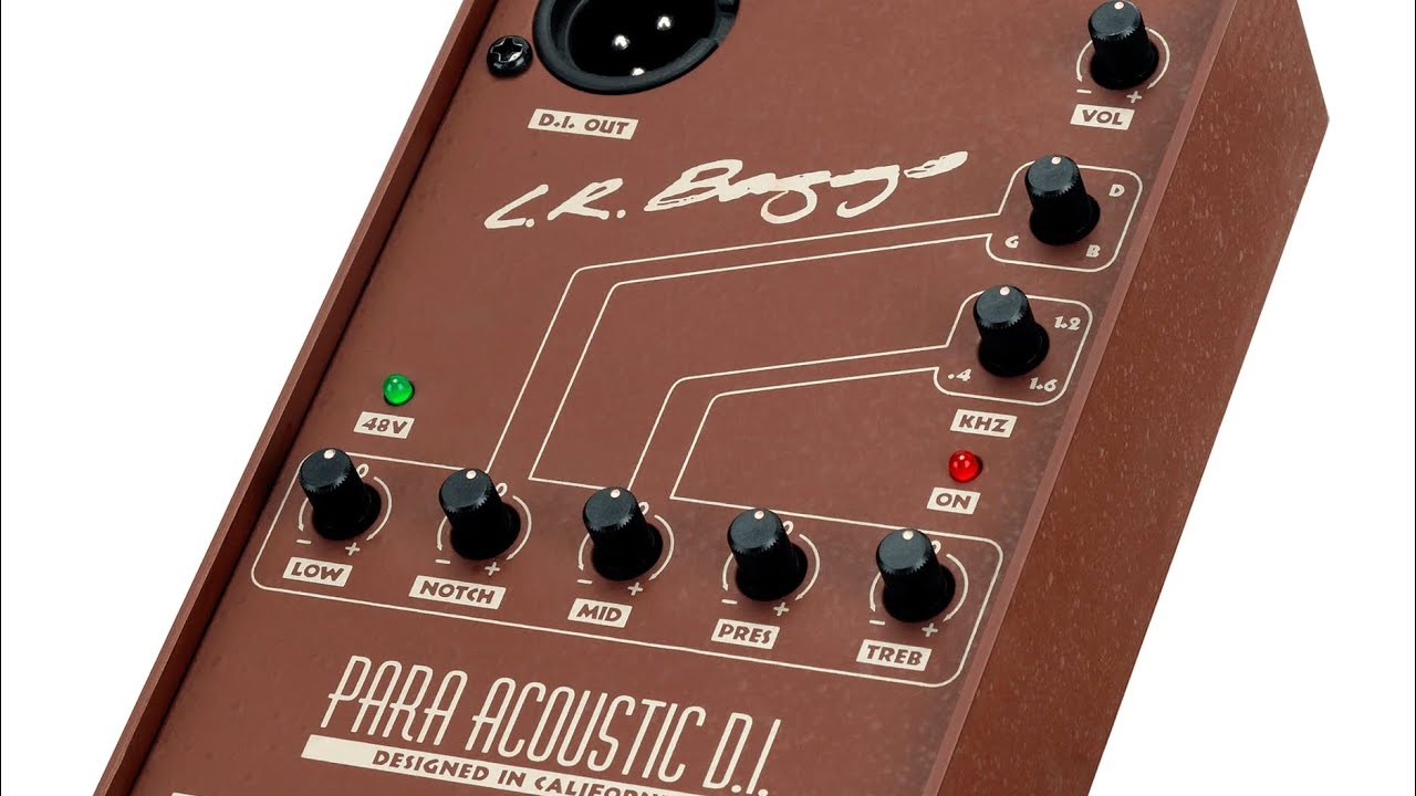 LR Baggs Para Acoustic DI Review - YouTube