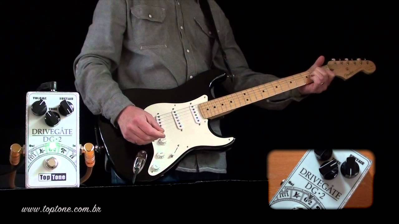 Top Tone Drive Gate DG-2 Fuzz - YouTube