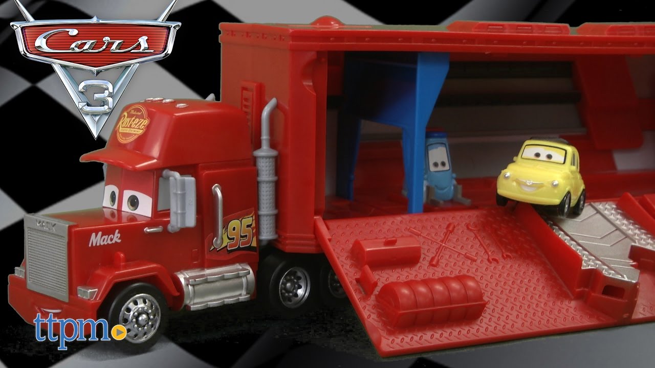 Disney Pixar Cars 3 Travel Time Mack from Mattel - YouTube