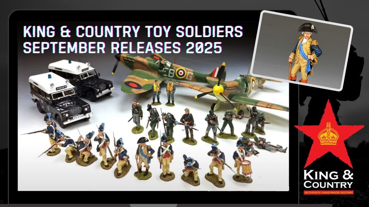 King & Country Toy Soldiers September's Releases - 2025 - YouTube