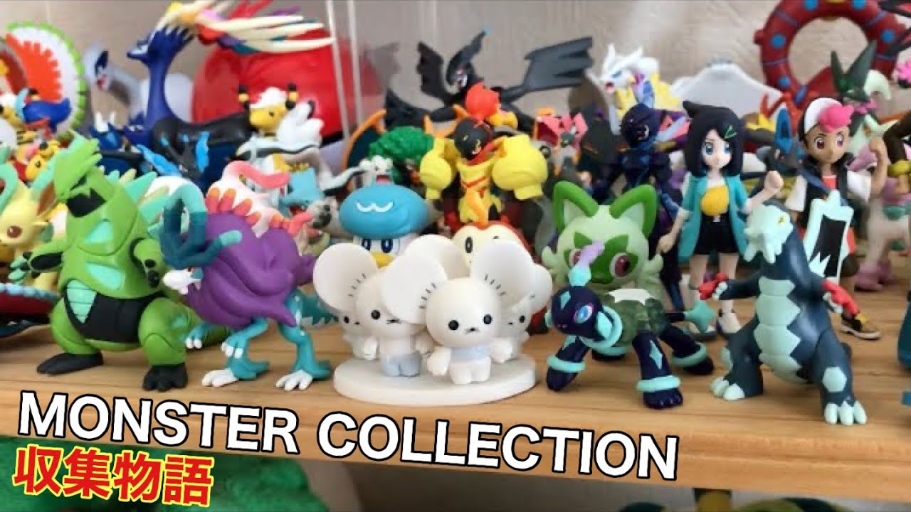 I bought and opened all the new Moncolle products! [Pokemon