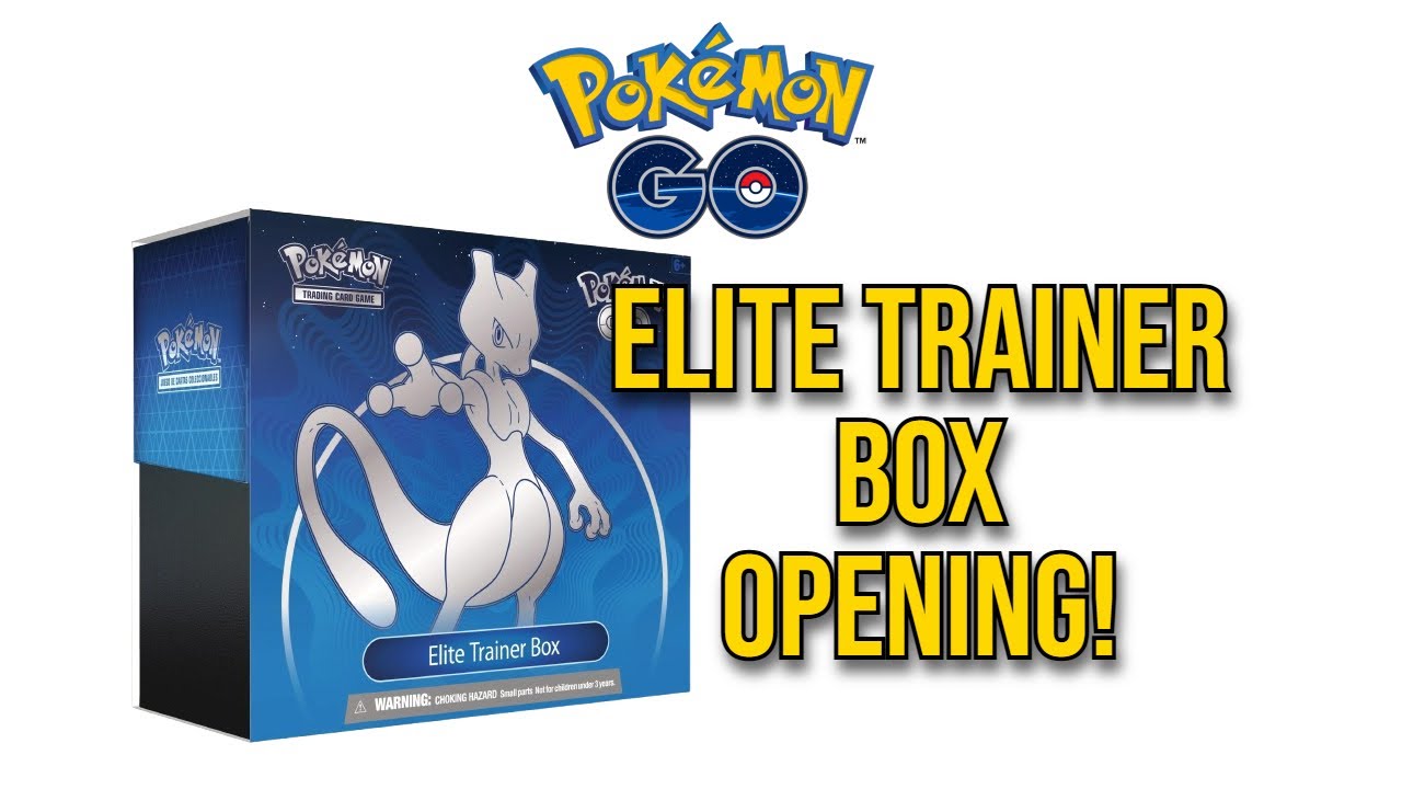 Pokémon Go Elite Trainer Box Unboxing! ETB Opening - YouTube