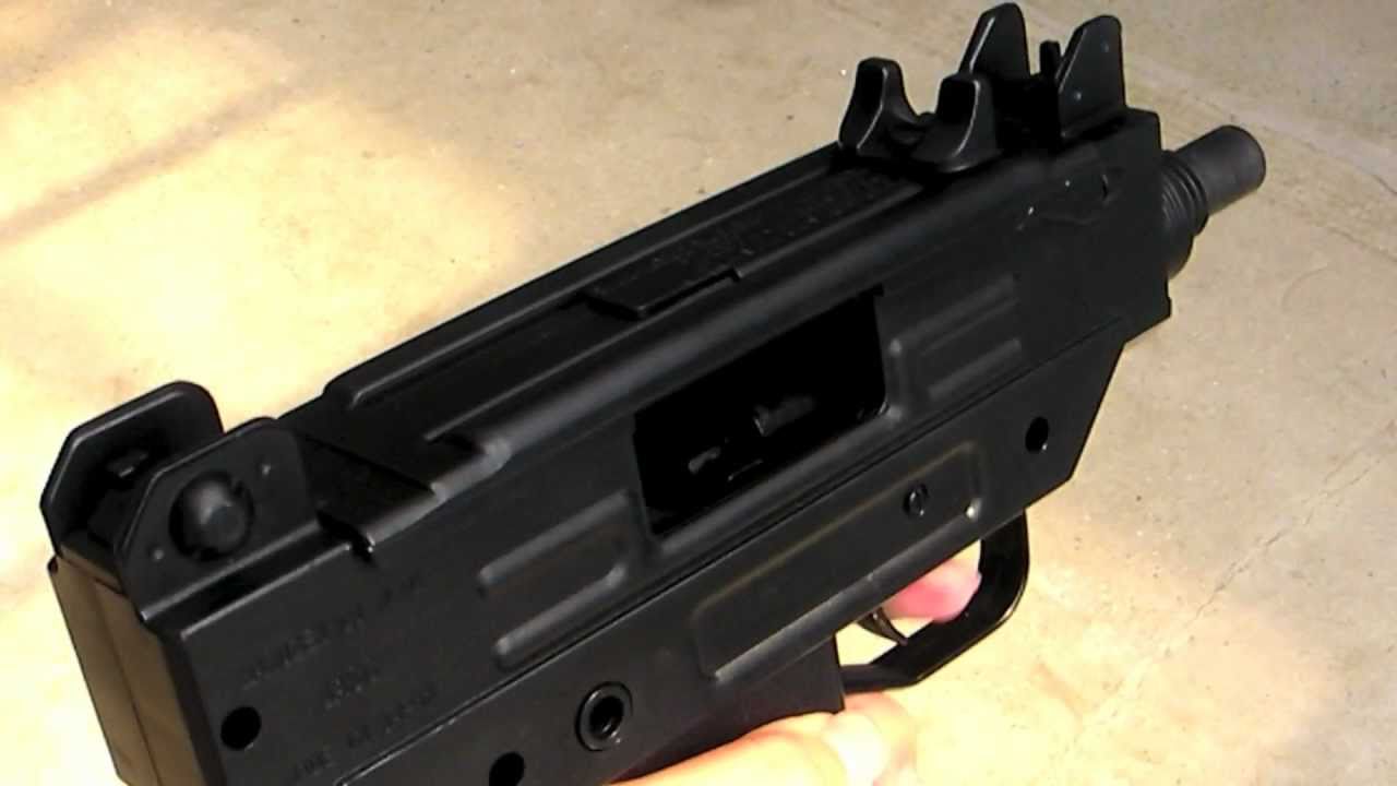 Airsoft gun Maruzen Type-U GBB (Micro UZI) - YouTube