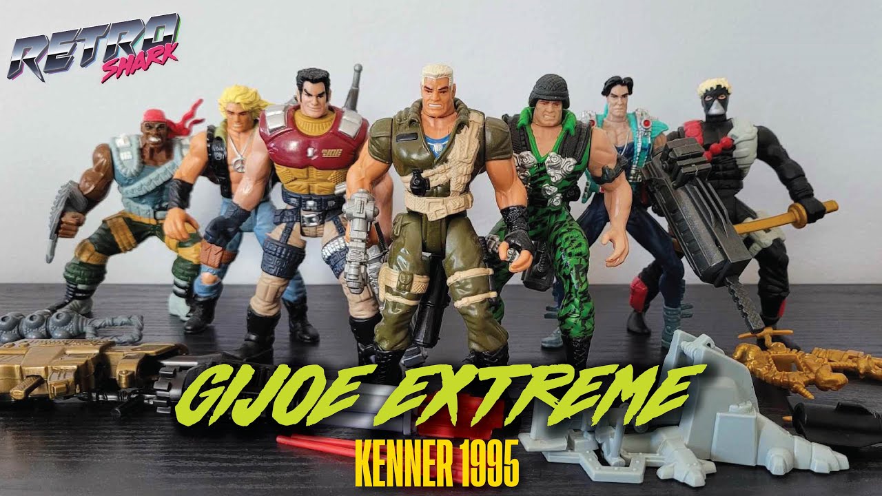 G.I. JOE Extreme Kenner 1995 Collection Review - RetroShArK - YouTube