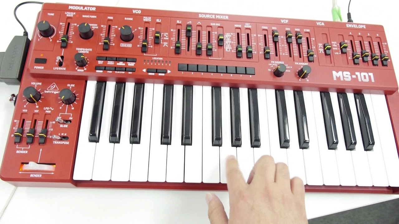 behringer MS-101 予約開始！7/31発売予定 | Rock oN Company | DTM
