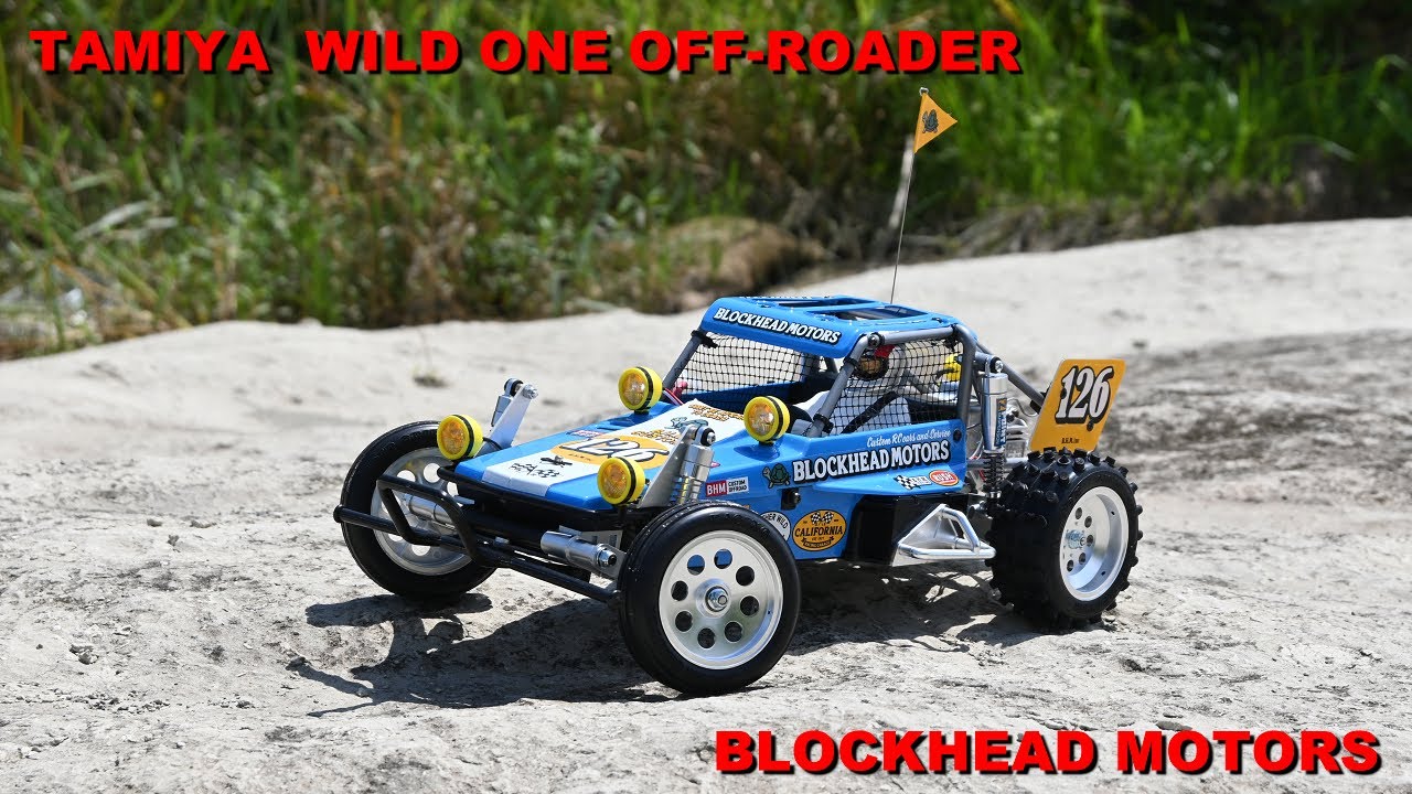 タミヤ ワイルドワンオフローダー BLOCKHEAD MOTORS フルベアリング