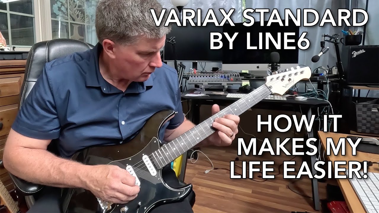 How Handy Is A Line6 Variax Standard Guitar? - YouTube