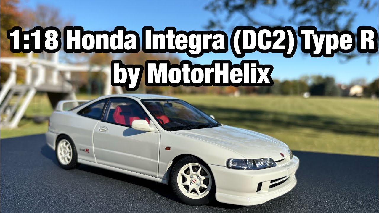 1:18 Diecast Honda Integra (DC2) Type R by MotorHelix - YouTube