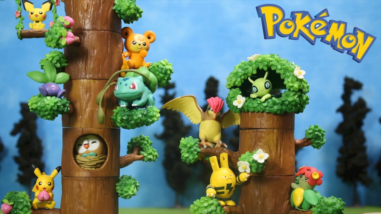 リーメント】あつめて！かさねて！ポケモンの森 全8種 RE-MENT
