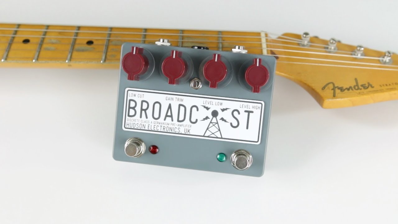 Hudson Electronics Broadcast with High Cut Toggle - YouTube