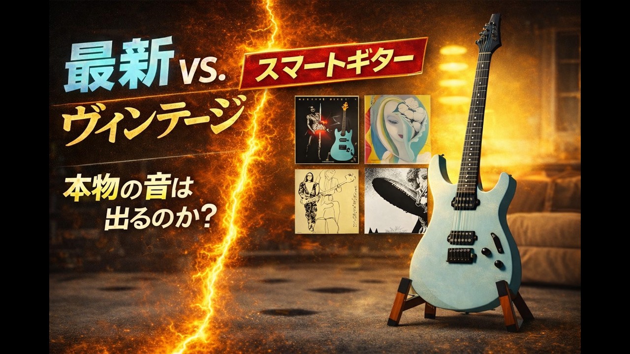 Vintage sound recreated with the latest smart guitar! 