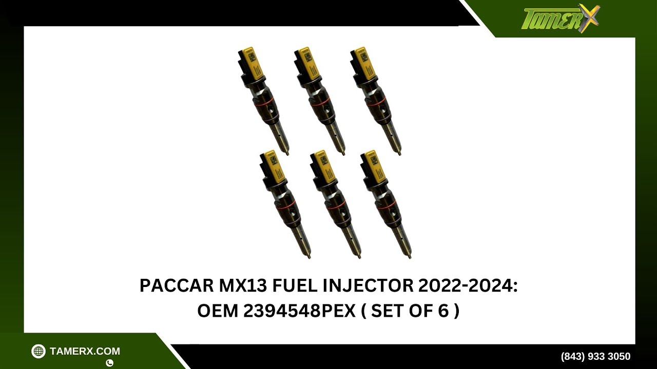 SET | Paccar MX13 Fuel Injector | 2022-2024 | 2394548PEX