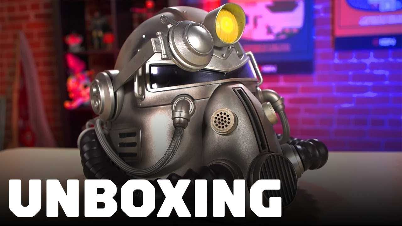 Fallout 76: Unboxing the Power Armor T-51 Helmet Edition - YouTube