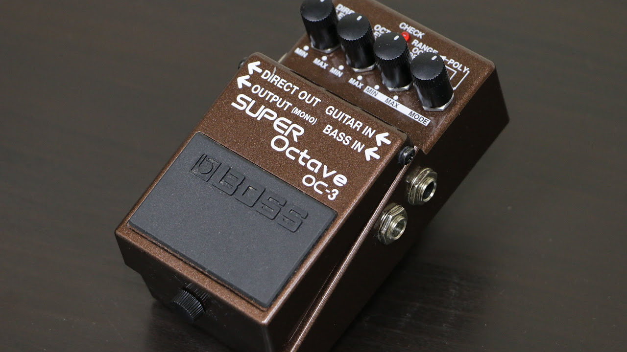 Boss OC-3 Super Octave - YouTube