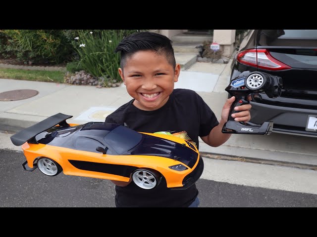 Han's Mazda RX-7 - Jada Toys Remote Control Drift Car - The Fast