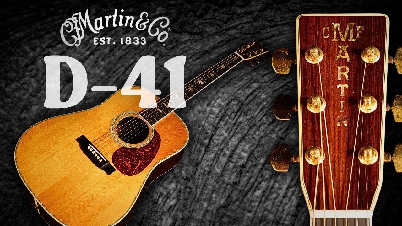 MARTIN D-41 1995 Demo - ノンスキャロップXブレイス・SQネックのD-41