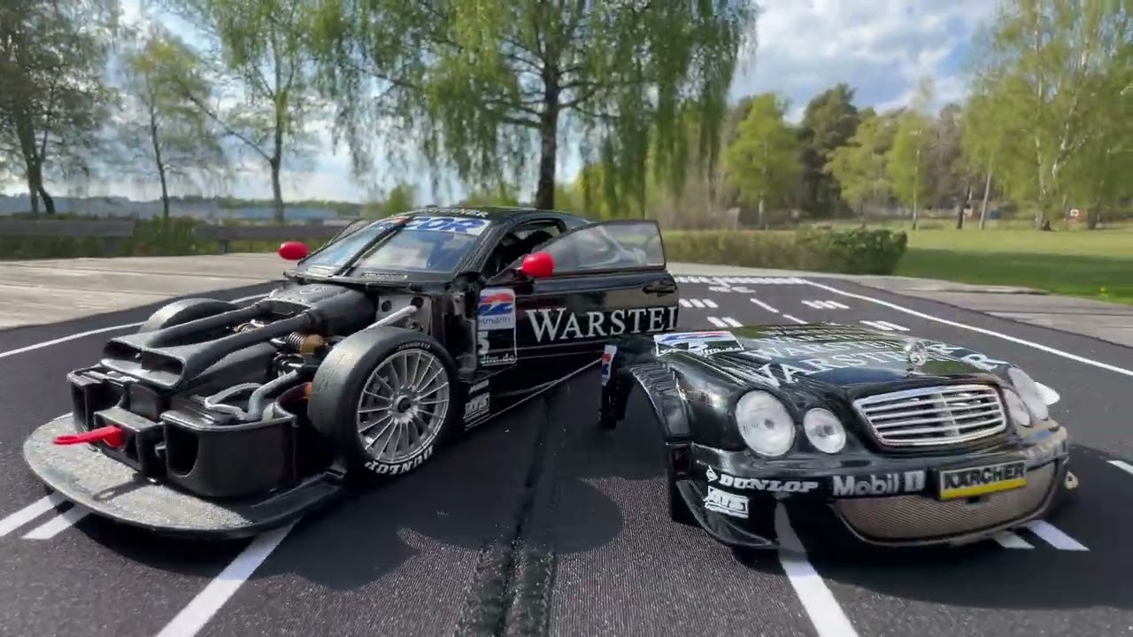 1:18 Mercedes Benz CLK DTM 2000 by Maisto [Unboxing] - YouTube