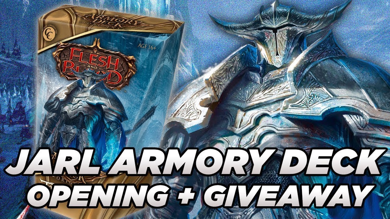Jarl Vetreiđi | Armory Deck Origins Opening, Upgrades, & Giveaway
