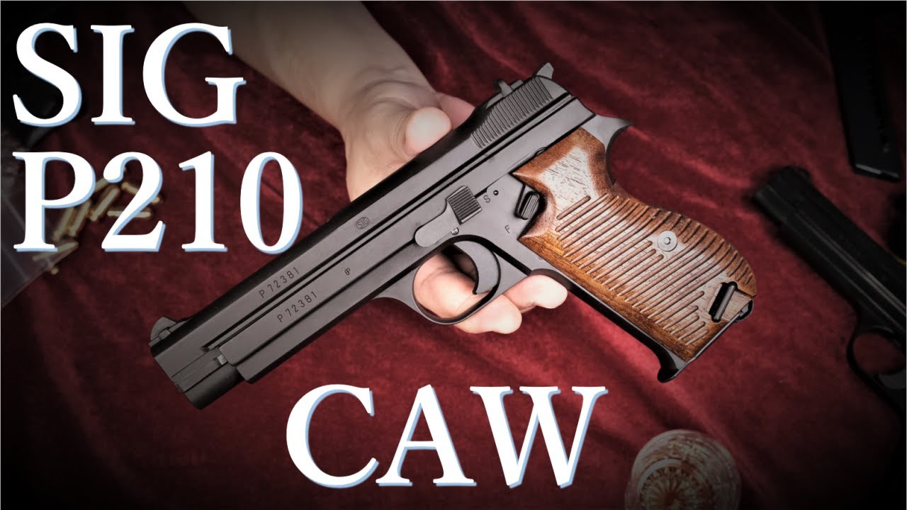 Out of print MGC SIG P210 PORT CUSTOM / 1981 MGC News - YouTube