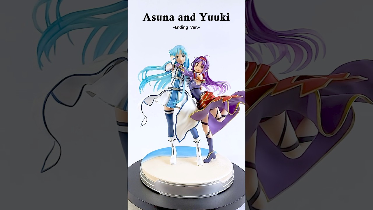 Asuna and Yuuki figure, Shibuya Scramble Figure Asuna & Yuuki