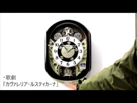 セイコークロック SEIKO からくり時計 電波掛け時計 RE578B Melodies