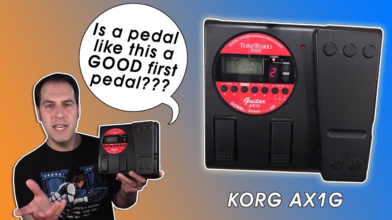 My First Pedal20 Years Later | The Korg AX1G | Stompbox