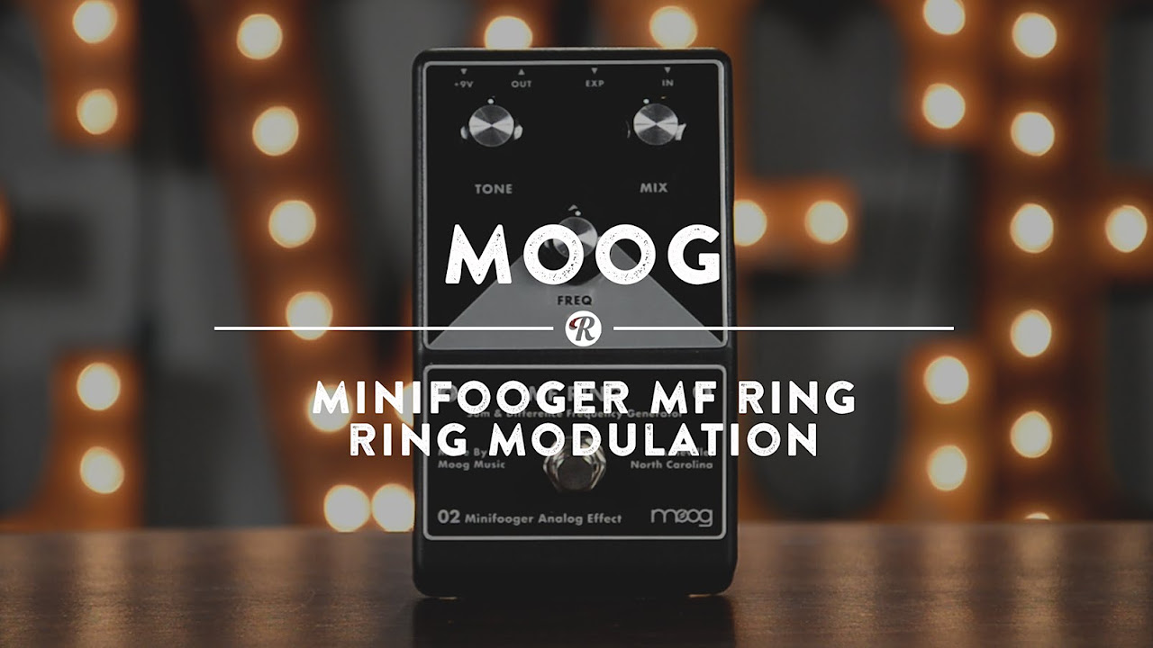 Moog Minifooger MF Ring | Reverb Demo Video - YouTube