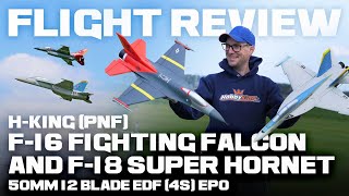H-King (PNF) F-16 Fighting Falcon and F-18 Super Hornet 50mm 12
