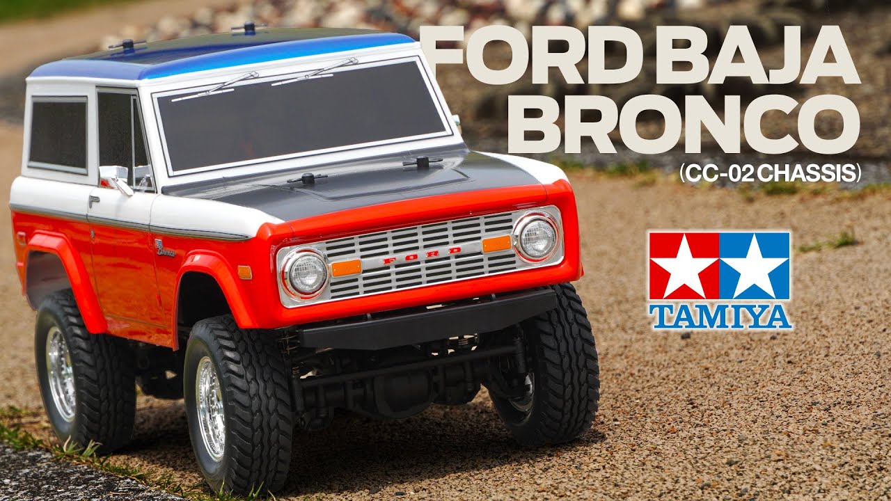 タミヤ 電動RCカーシリーズ 1/10RC フォード バハ ブロンコ (CC-02