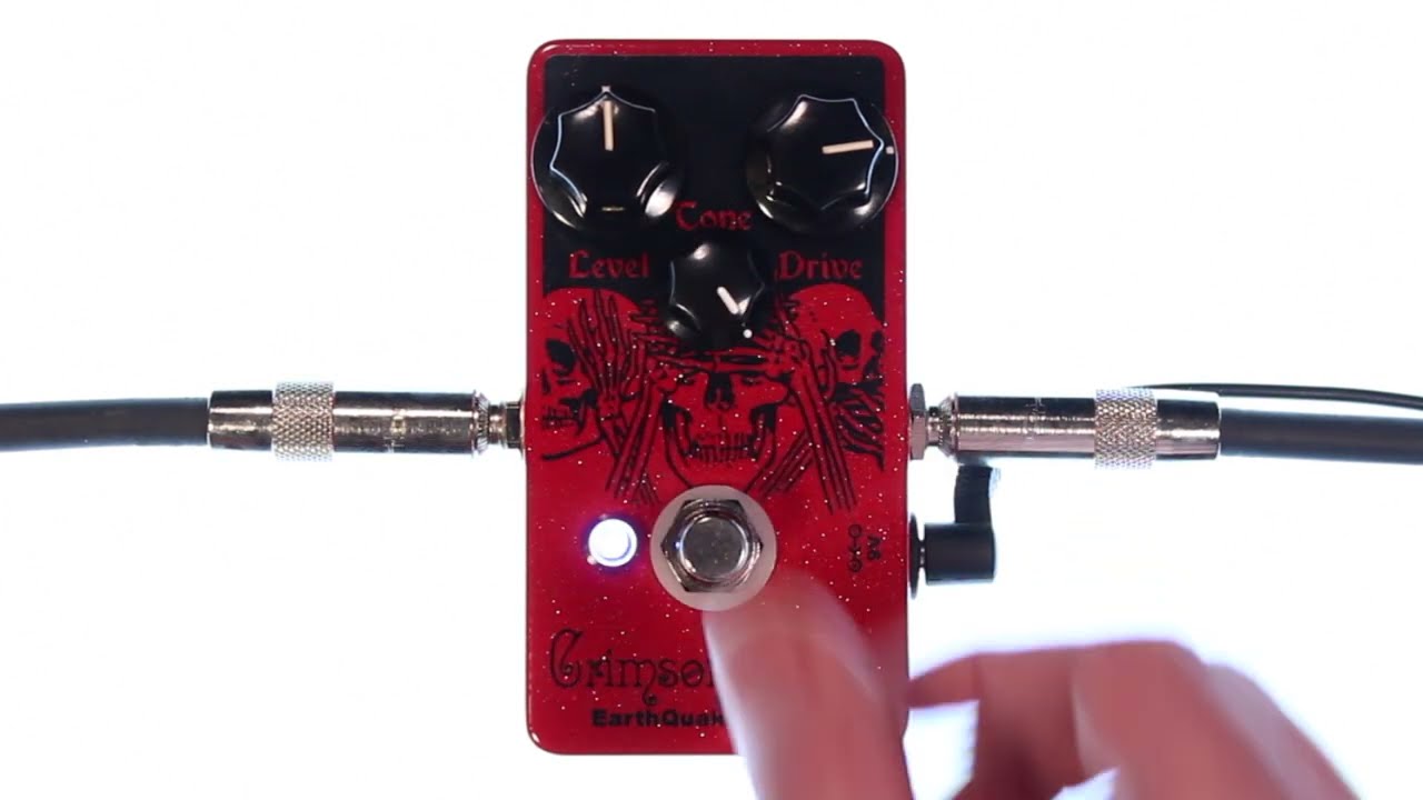 Crimson Drive Overdrive - EarthQuaker Devices - YouTube