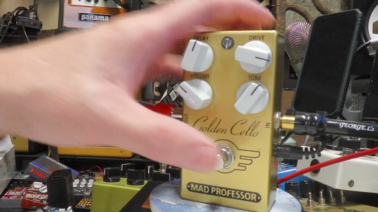 Mad Professor Golden Cello guitar effects pedal - YouTube