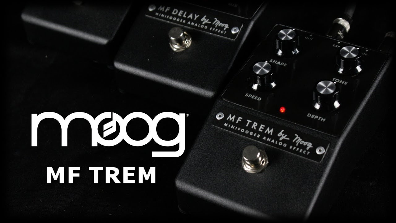Moog Minifooger Trem - YouTube