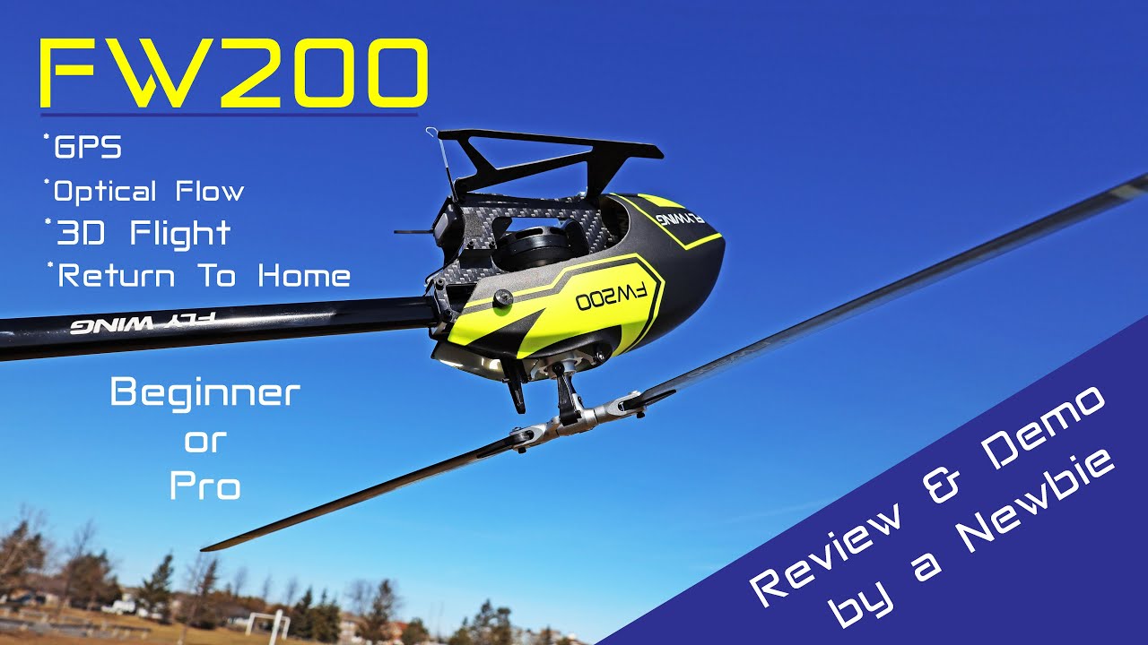 FW200 Pro RC Helicopter - AMAZING - My Grandma Could Fly This