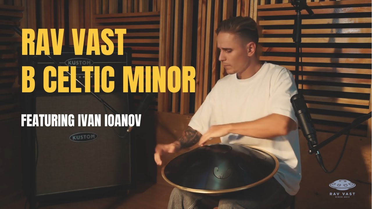 RAV Vast® B Celtic Minor Full-Size Steel Tongue Drum – RAVVAST