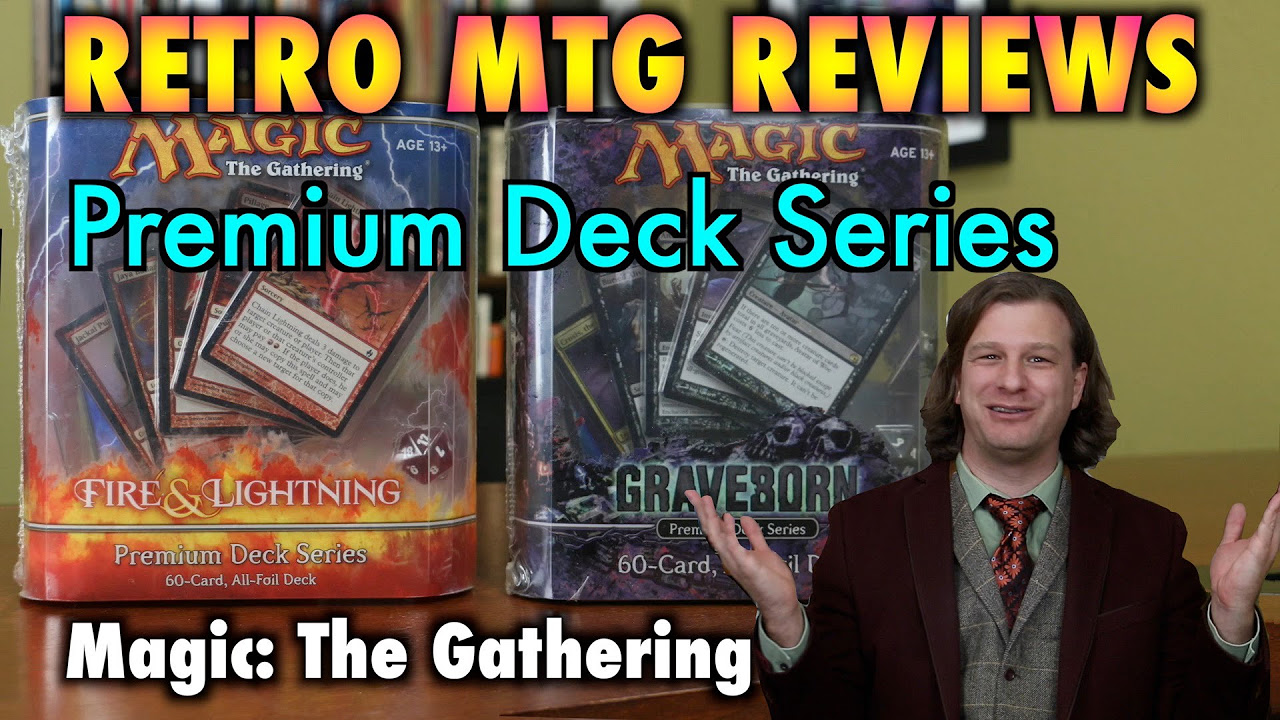 Premium Deck Series Fire and Lightning Unboxing Fun - MTG - YouTube
