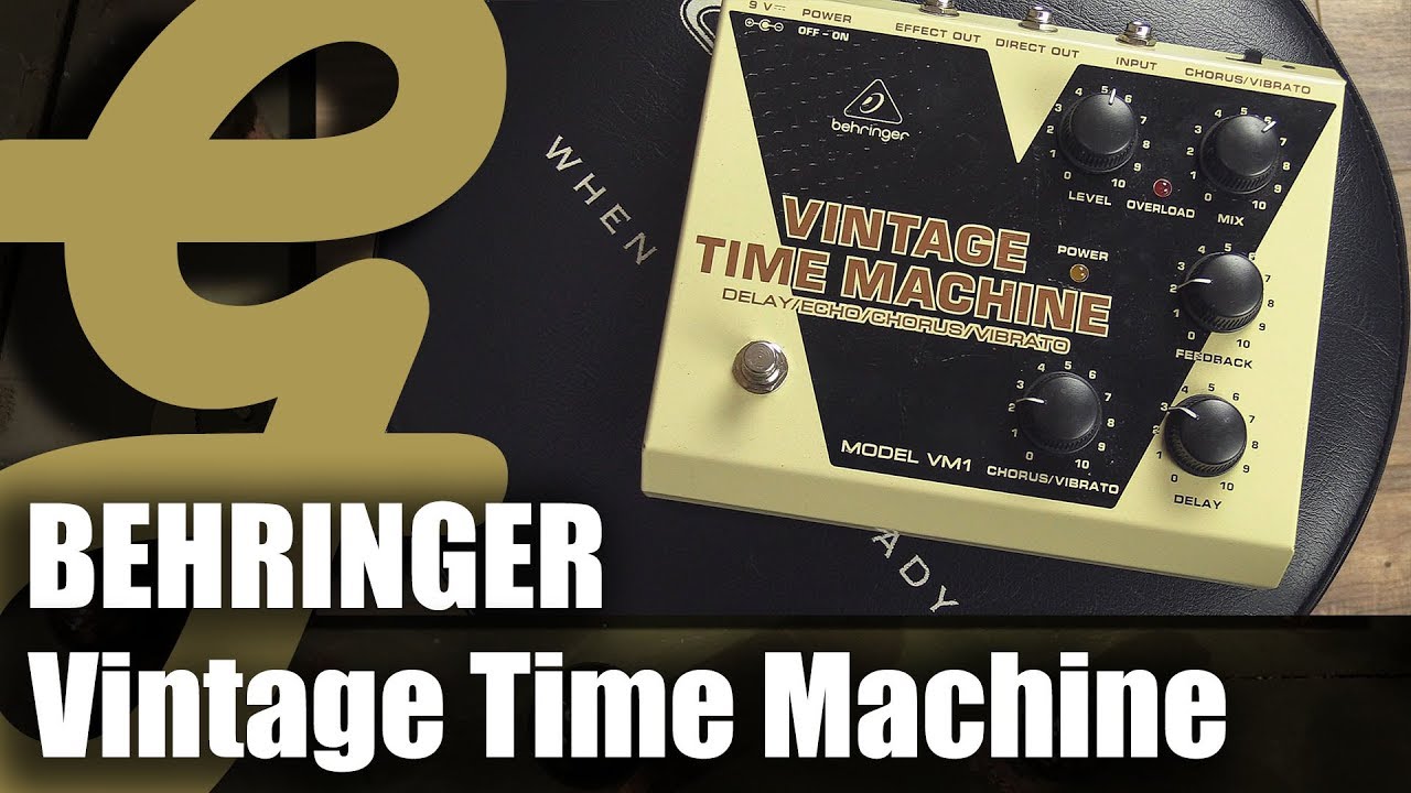 BEHRINGER / ギター用アナログディレイ VM1 - YouTube