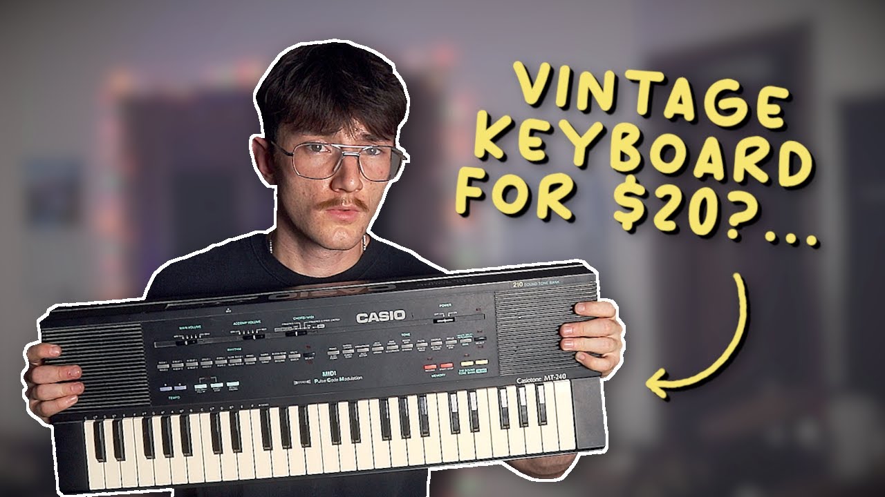 Vintage 1980s Toy Keyboard for $20! (Casiotone MT-240) - YouTube