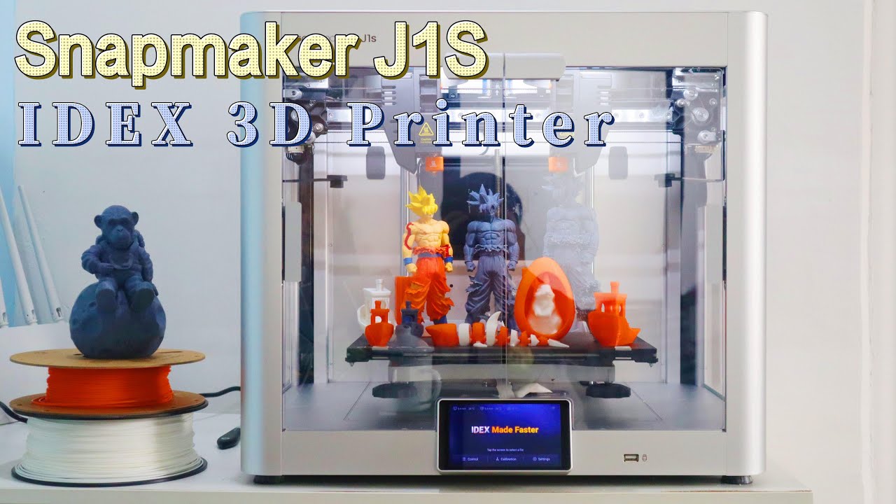Snapmaker J1S IDEX 3D Printer Review: Double Efficiency Printing